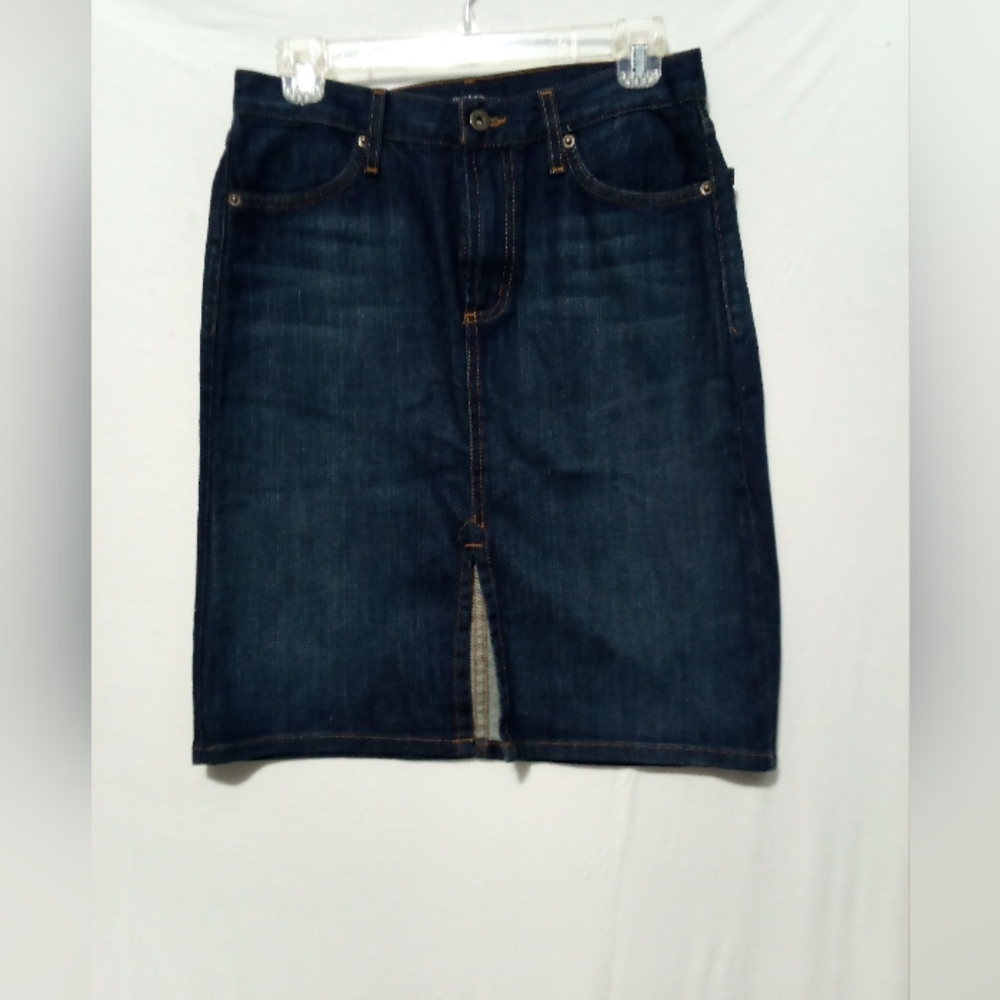 Karen Kane Dark Blue Pencil Skirt